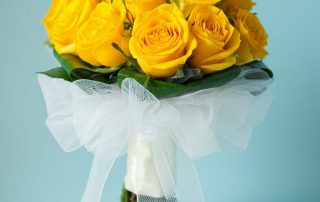 Yellow Rose Prom Bouquet